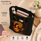 Valenium Bohemian Melody Muse Printed Tote Bag