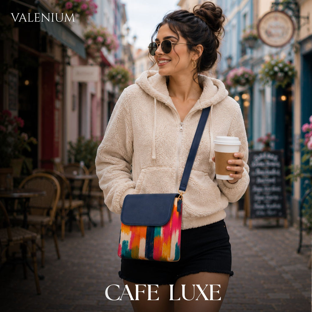 Valenium Colour Splash Crossbody Sling Bag