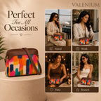 Valenium Abstract Splash Sling Bag