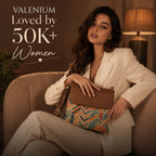Valenium Patch Print Crossbody Sling Bag