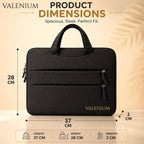 Valenium 15.6" Laptop Bag (Black)