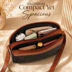 Valenium Luxe Dual-Tone Crossbody Sling Bag