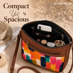 Valenium Ikat Strokes Sling Bag