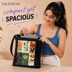 Valenium Poppy Printed Tote Bag