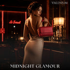 Valenium Cherry Baguette Bag (Red)
