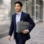 Valenium 15.6" Polyester Laptop Bag (Grey)