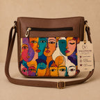 Valenium Colourful Expressions Cubism Sling Bag