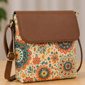 Valenium Boho Print Crossbody Sling Bag