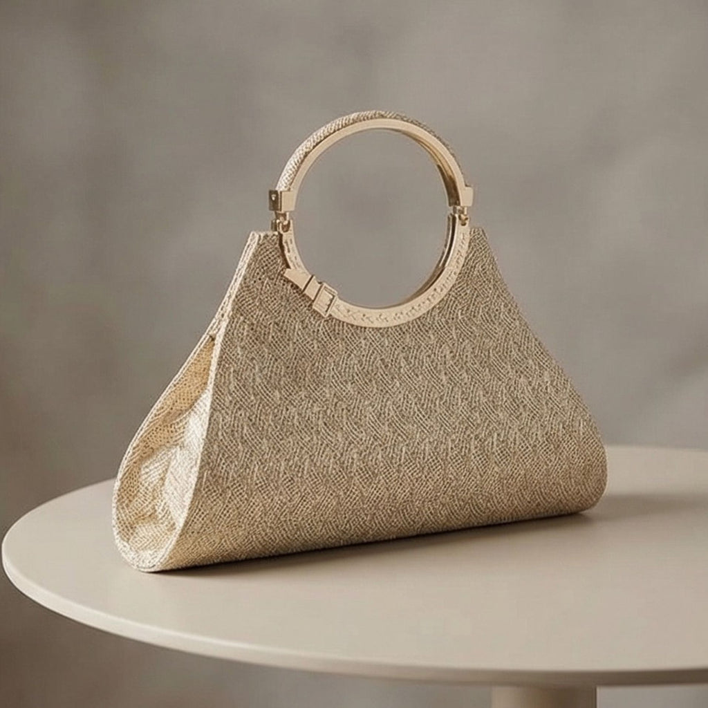 Valenium Clutch Bag (Golden)