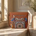 Valenium Ethnic Print Sling Bag (Multicolor)