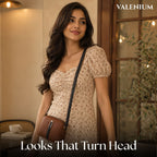 Valenium Quilted Cross Body Sling Bag ( Coffee Brown )