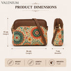 Valenium Mandala Bloom Sling Bag