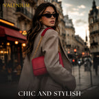 Valenium Cherry Baguette Bag (Red)