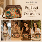 Valenium Mandala Bloom Sling Bag