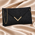 Valenium Women's Clutch Sling Bag (Black)