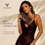 Valenium Women's Clutch Sling Bag (Brown)
