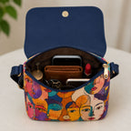 Valenium Abstract Crossbody Sling Bag