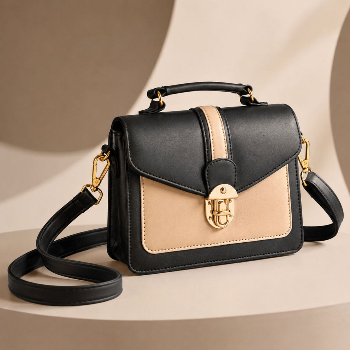 Valenium Sling Bag with Twist Lock