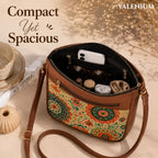 Valenium Aura Blooming Mandala Sling Bag