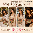 Valenium Aura Blooming Mandala Sling Bag