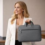 Valenium 15.6" Polyester Laptop Bag (Grey)