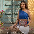 Valenium Ethnic Print Sling Bag (Multicolor)