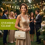 Valenium Women's Quilted Sling Bag (Off-White)
