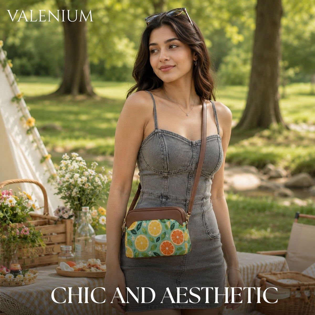 Valenium Crossbody Sling Bag