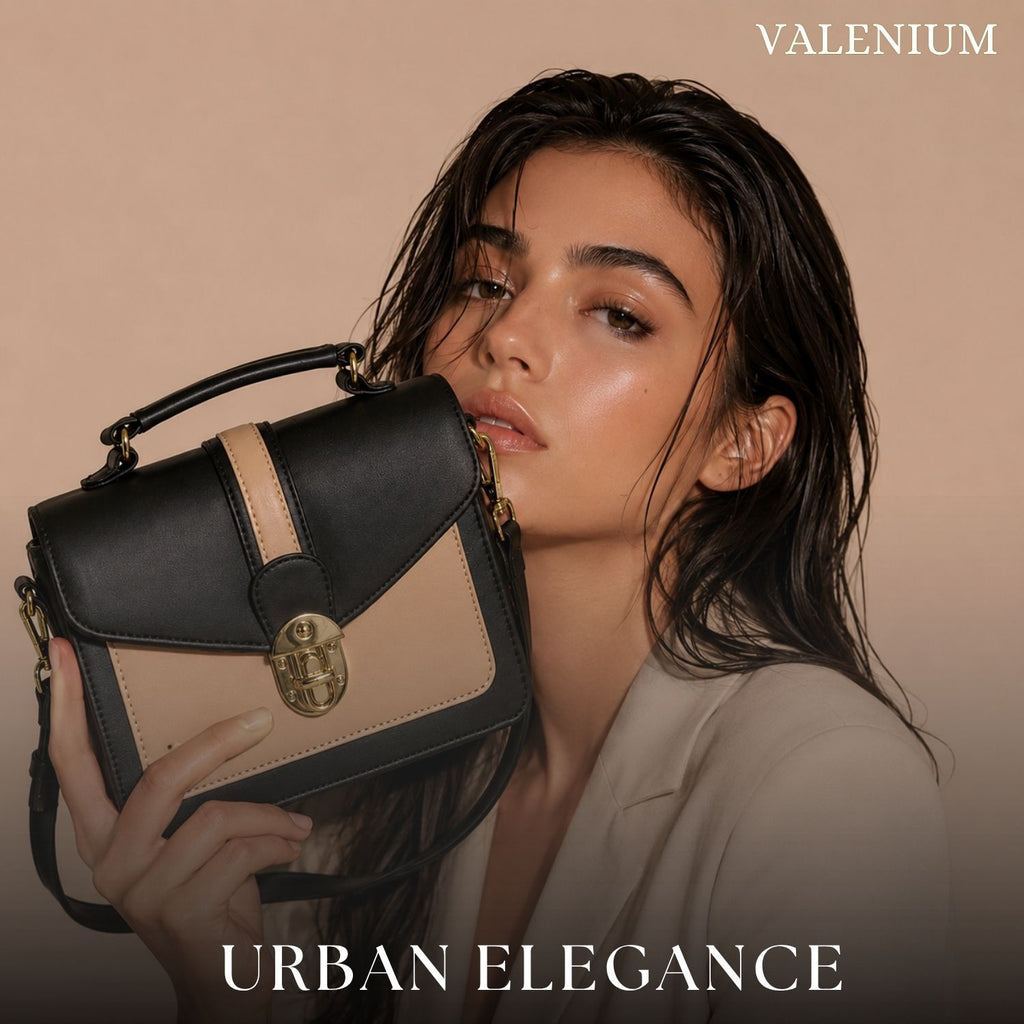 Valenium Sling Bag with Twist Lock
