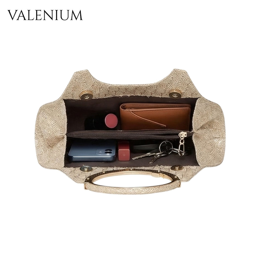 Valenium Clutch Bag (Golden)