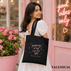 Valenium Certified Yapper Canvas Tote Bag