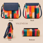 Valenium Colour Splash Crossbody Sling Bag