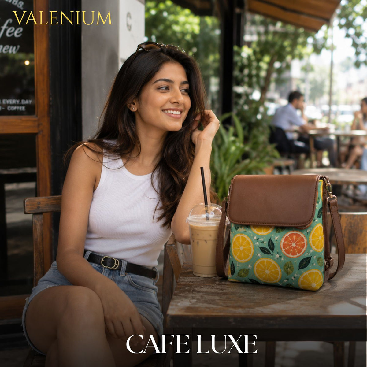 Valenium Citrus Crossbody Sling Bag