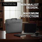 Valenium 15.6" Polyester Laptop Bag (Grey)