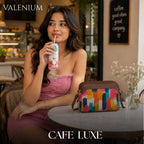 Valenium Abstract Splash Sling Bag