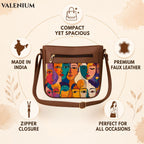 Valenium Colourful Expressions Cubism Sling Bag