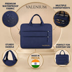 Valenium 15.6” Laptop Polyester Messenger Bag (Blue)