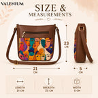 Valenium Colourful Expressions Cubism Sling Bag