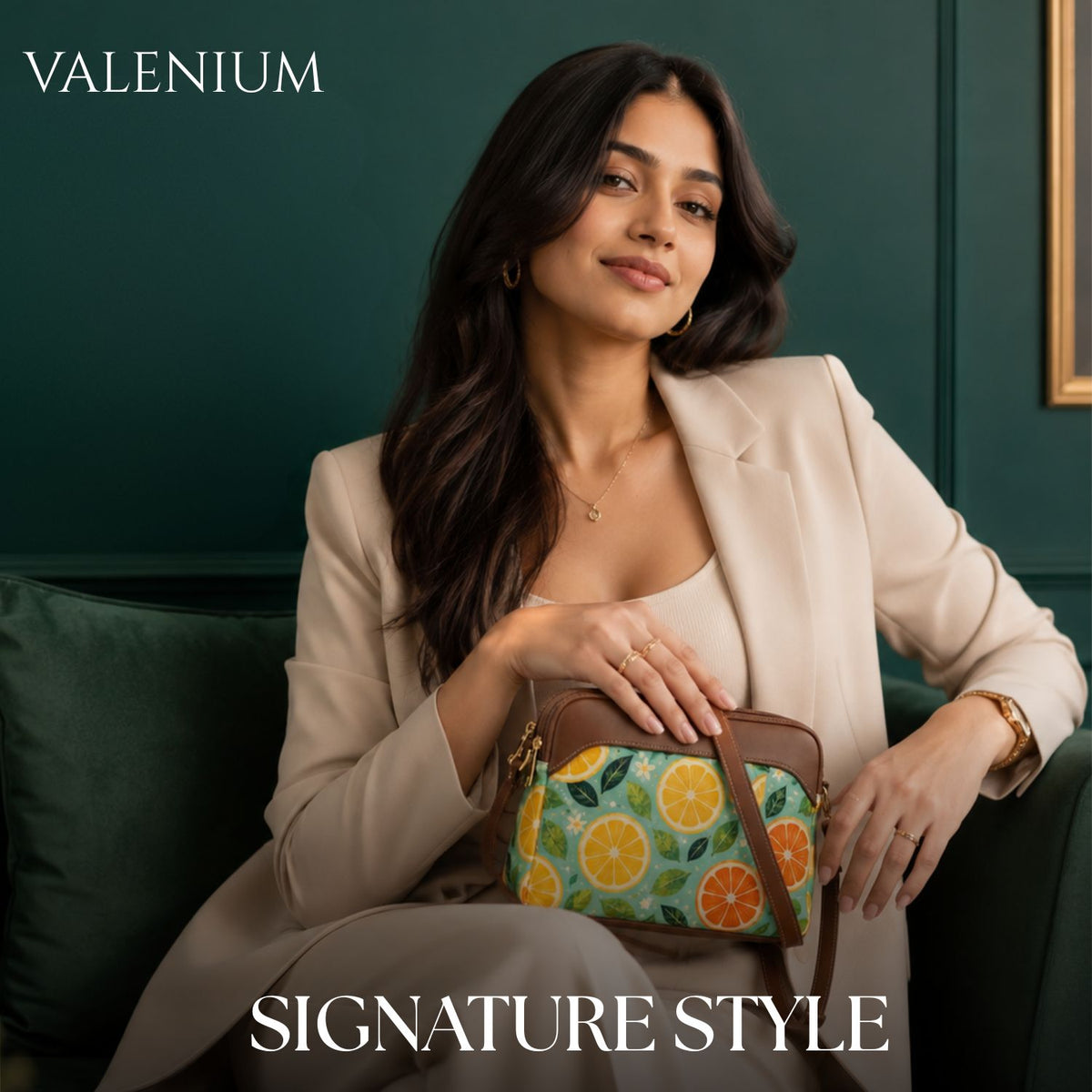 Valenium Crossbody Sling Bag