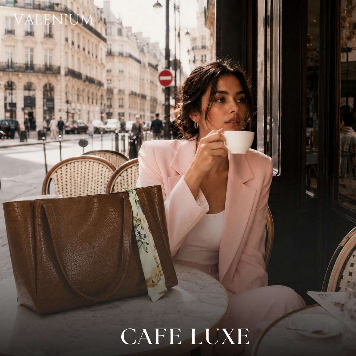 Valenium Shoulder Tote Bag