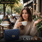 Valenium Striped Crossbody Sling Bag (Navy Blue)