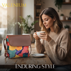 Valenium Printed Crossbody Sling Bag (Multicolour)