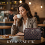 Valenium Crossbody Sling Bag (Brown)