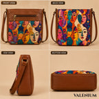 Valenium Colourful Expressions Cubism Sling Bag