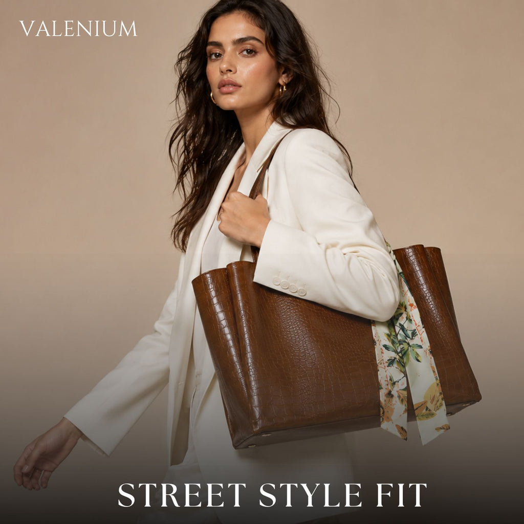 Valenium Shoulder Tote Bag