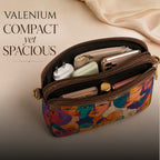 Valenium Women's Cubist Faces Sling Bag