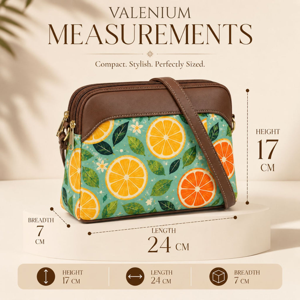 Valenium Crossbody Sling Bag