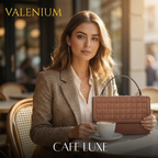 Valenium Satchel Sling Bag (Brown)