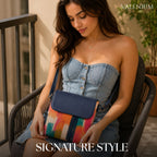 Valenium Colour Splash Crossbody Sling Bag
