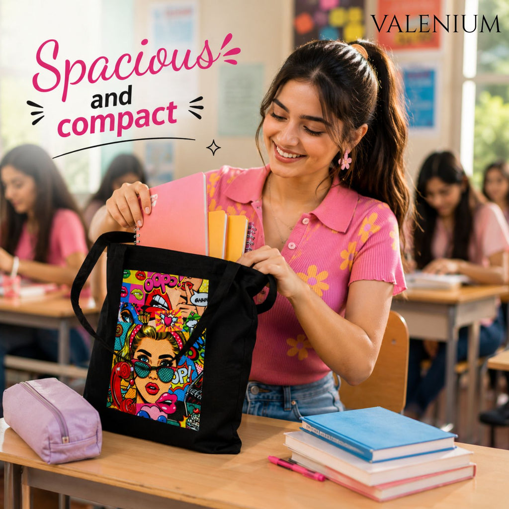 Valenium Pop Art Tote Bag